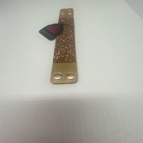 Paparazzi Jewelry The Halftime Show Gold Urban Bracelet Item 87 - Picture 3 of 7